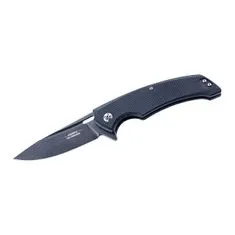 Herbertz Solingen 521213 jednoručný nôž 10cm, G10, čierna, Stonewash