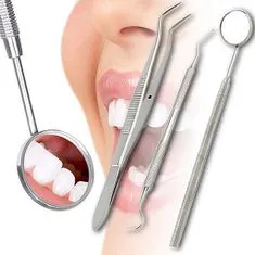 Northix Súprava zubného kameňa – Nástroje na odstránenie zubného kameňa 