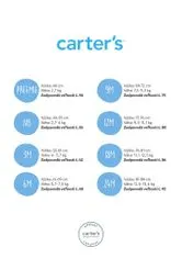 Carter's Kraťasy Ivory holka 24m