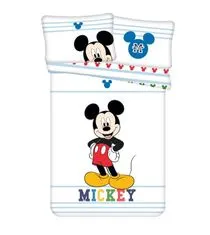 Disney JERRY FABRICS Obliečky do postieľky Mickey colors baby Bavlna, 100/135, 40/60 cm