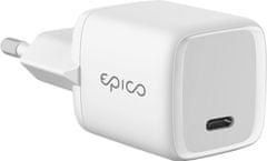EPICO síťová nabíječka mini, PD 30W, biela
