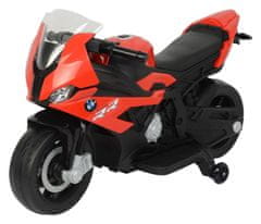 Lean-toys BMW S1000RR 2156 červená batéria motocykel