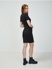 Versace Jeans Čierne puzdrové šaty Versace Jeans Couture XS