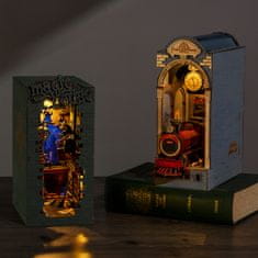 Robotime Zarážka na knihy miniatúra domčeka Kúzelnícka ulička