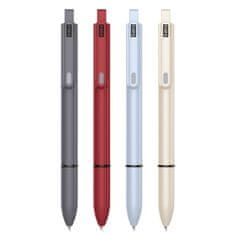 EASY HIDE Guľôčkové pero, modrá semi-gélová náplň, 0,7 mm, 24 ks v balení