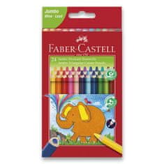 Faber-Castell Pastelky Extra Jumbo 24 farieb