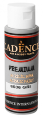 Cadence Akrylová farba Premium - šedá / 70 ml