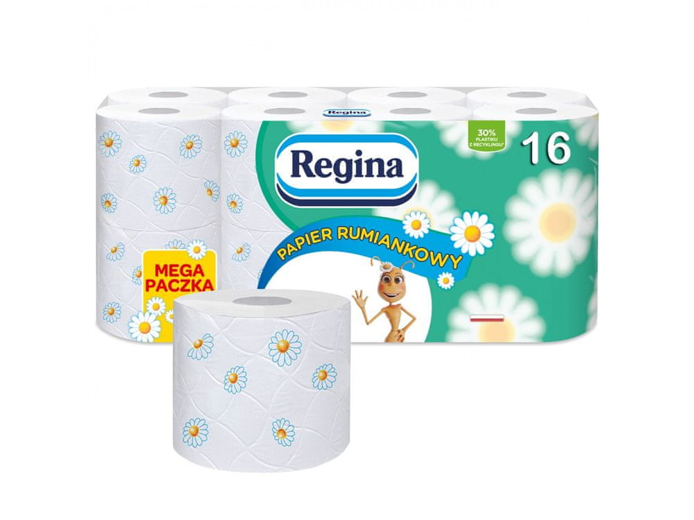 Regina REGINA jemný a odolný, rumiankový toaletný papier 80 rolek