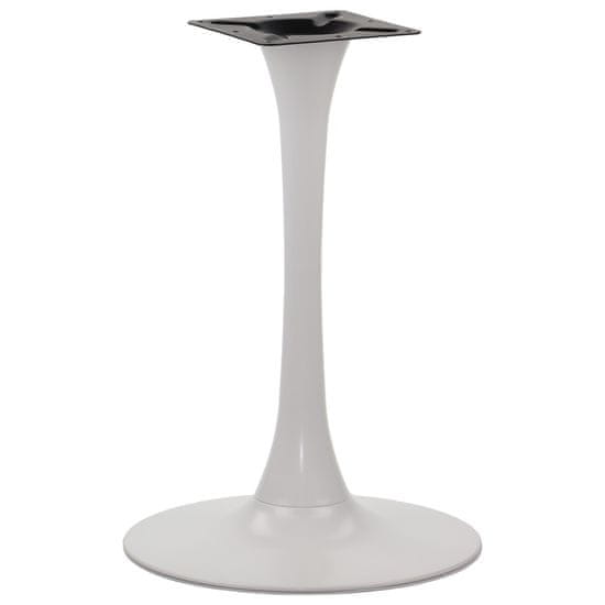 STEMA Kovová podnož pre stôl SH-9108/W, 49x72,5 cm, vhodné do domácnosti, kancelárie, hotela a reštaurácie, biela farba