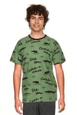 TARO Chlapčenské pyžamo 2741 Luka, zelená, 146