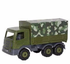 Wader Quality Toys Auto Prestíž plachtové vojenské 