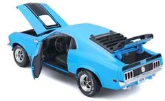 Maisto 1970 Ford Mustang Mach 1 - modrá