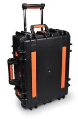 Port Designs PORT CONNECT Rolling charging cabinet, nabíjací prepravný kufor na kolieskach pre 12 zariadení, čierny