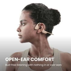 SHOKZ OpenRun PRE Bluetooth slúchadlá pred uši, béžová