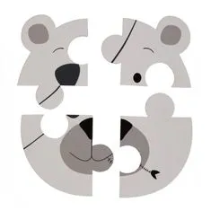 Bo Jungle penové puzzle B-Animal Monkey/Bear/Koala