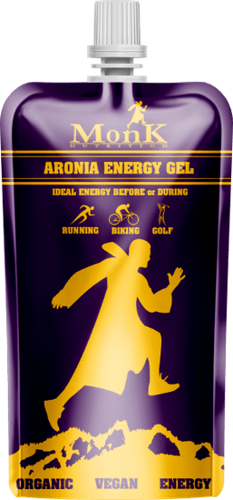 Monk Nutrition Bio energetický gél so slovenskou aróniou Monk Aronia Energy Gel 70g