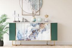 COLORAY.SK Dyha na nábytok Mramorová textúra 100x50 cm
