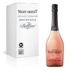 Night Orient Bellini 0,75L - Nealkoholický vegan šumivý koktail 0,0% alk.
