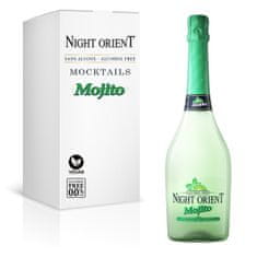 Night Orient Mojito 0,75L - Nealkoholický vegan šumivý koktail 0,0% alk.