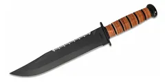 KA-BAR® KB-2217 BIG BROTHER nôž na prežitie 24 cm, kožená rukoväť, kožené puzdro