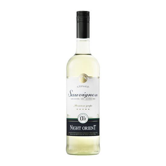 Night Orient Sauvignon Blanc 0,75L - Nealkoholické biele prémiové tiché víno 0,0% alk.