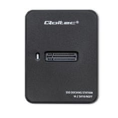 Qoltec Dokovacia stanica M.2 SATA | NGFF | USB 3.1 SSD