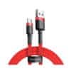 Cafule USB-C kábel 2A 3m červený