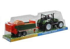 Lean-toys Veľký traktor s prívesom Príslušenstvo Traktor 65 cm