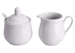 EXCELLENT Cukornička a mliekovka porcelán sada 3 ks KO-795880500