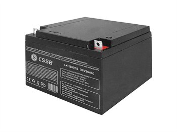 LTC Batéria olovená 12V/26Ah LTC LX12260CS gélový akumulátor