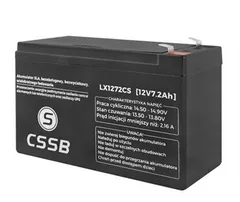 LTC Batéria olovená 12V/7,2Ah LTC LX1270CS gélový akumulátor