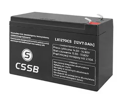 LTC Batéria olovená 12V/7,0Ah LTC LX1270CS gélový akumulátor