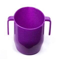 DOIDYCUP Anatomický pohár - fialový, trblietavý