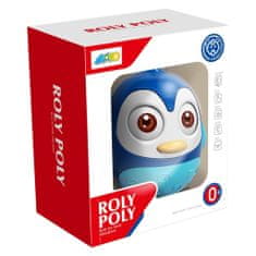 Baby Mix Kývajúca hračka tučniak modrý