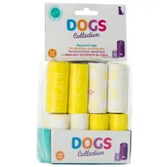 Dogs Collection Vrecká na trus Vrecká Na Psie Exkrementy Biologicky Rozložiteľné 480 Ks - Žlté