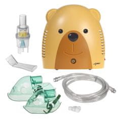 ProMedix Detský inhalátor Promedix, medvedík, súprava nebulizátora, masky, filtre, PR-811