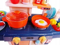 Luxma Detská kuchynka chladnička vodovodný kohútik parný 167
