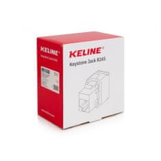 Keline Keystone modul Cat 5E, RJ45/s