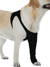 Suitical Pooperačné ochranné oblečenie na prednú nohu psa 12cm, obvod hrudníku: 30-43 cm