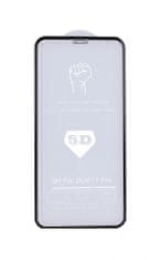 LG Tvrdené sklo iPhone XS 5D čierne 51417