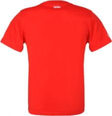 APRILIA tričko LOGO bielo-červené XL