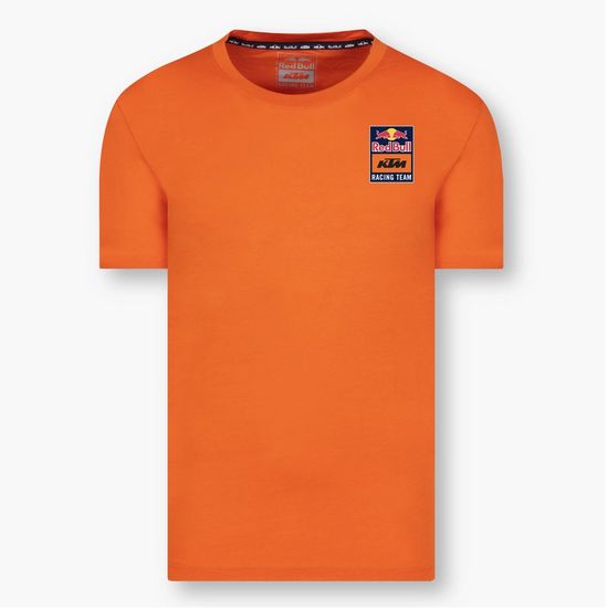 KTM tričko BACKPRINT modro-oranžovo-červené