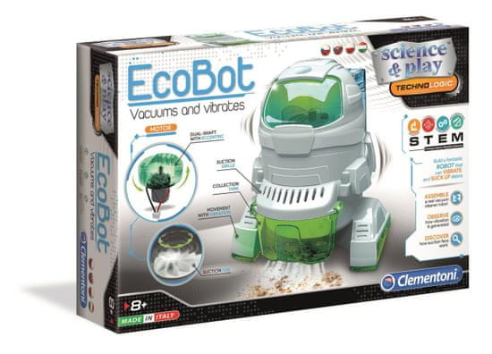HMStudio Science&Play Techno Logic EcoBot - vysáva a vibruje