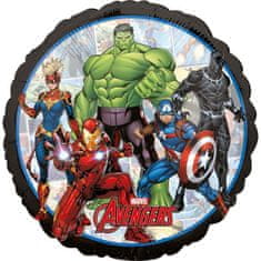 Balón fóliový Avengers - okrúhly - 43 cm