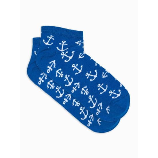 OMBRE Pánske ponožky LALA modré MDN20613 39-42