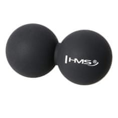 HMS dvojitá masážna lopta BLC02 čierna - Lacrosse Ball
