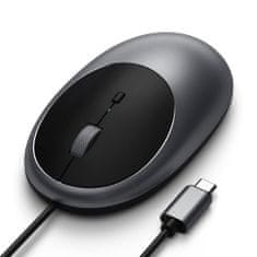 Satechi C1 USB-C Drôtová myš, vesmírne sivá