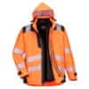 Pracovná bunda 3v1 pw365obr oranžová xl