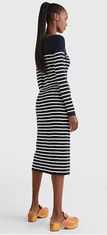 Tommy Hilfiger Dámske šaty Slim Fit WW0WW352650FD (Veľkosť XL)