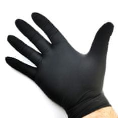 BRELA PRO CARE D5000 Nitrilové rukavice černé nepudrované vel. S